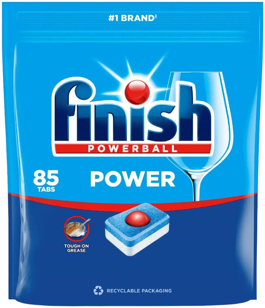 Таблетка для посудомоечной машины Finish Power All in 1, 85 шт