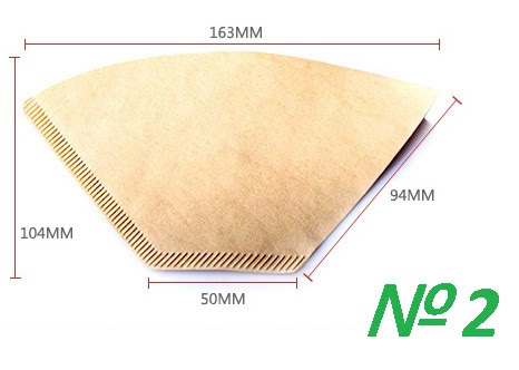 Фото - Фільтр для кавоварки Finum № 2 100 шт.