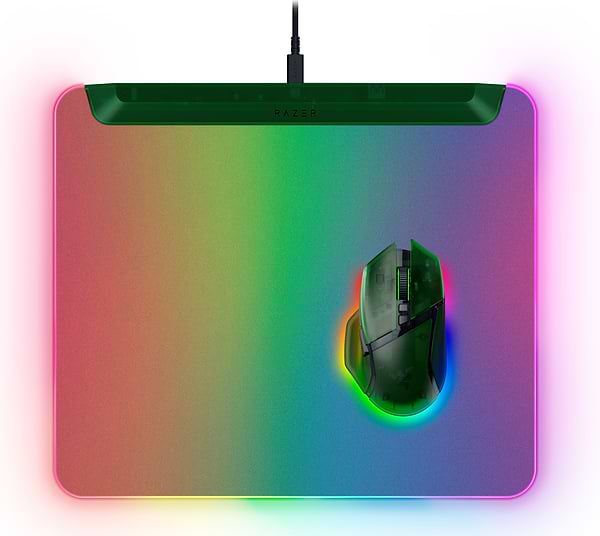 Фото - Килимок для миші  ігровий Razer Firefly V2 Pro Phantom Edition (RZ02-04920300-R3M1)