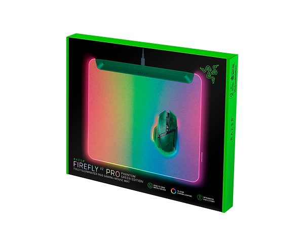 Фото - Килимок для миші  ігровий Razer Firefly V2 Pro Phantom Edition (RZ02-04920300-R3M1)