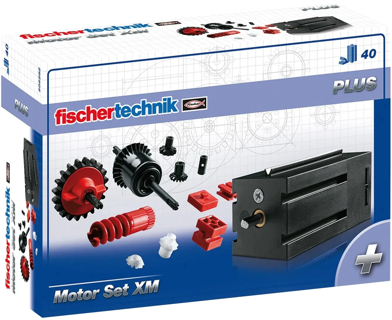 Пластиковый конструктор Fischertechnik Набор двигателя XM (FT-505282)