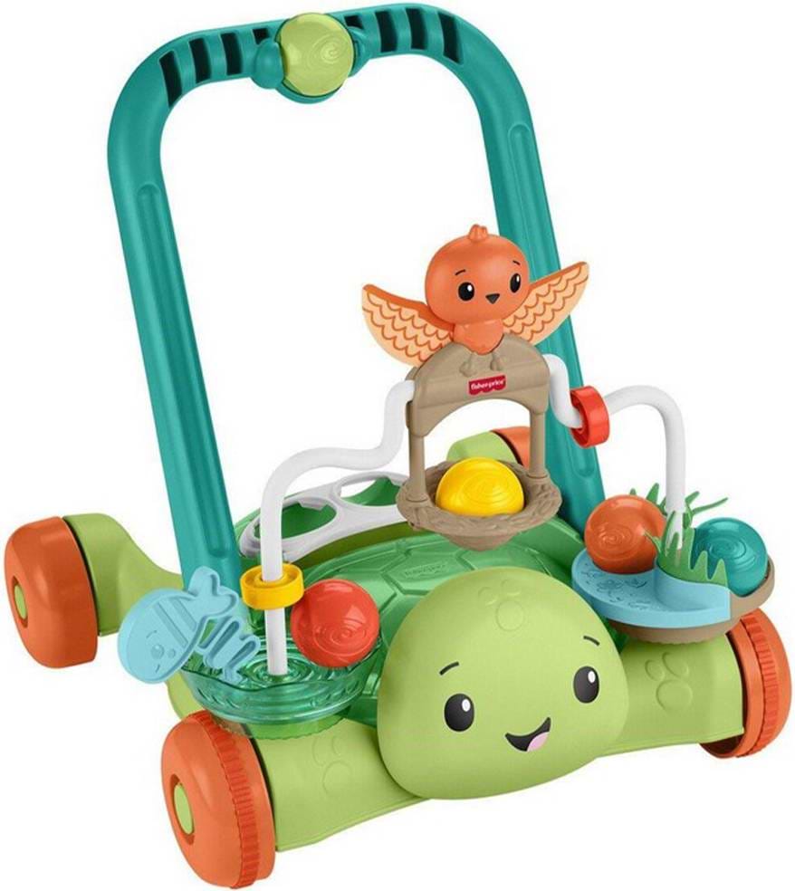 Интерактивные ходунки Fisher-Price Черепашка с шариками (JKD63)