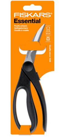 Фото - Ножницы для птицы Fiskars Essential 23 см (1023819)