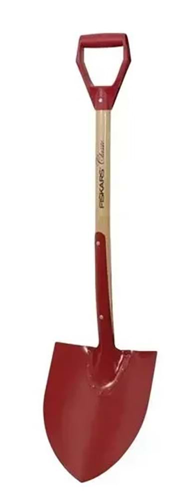 Лопата Fiskars заостренная ClassicPro красная FSC (1014776)