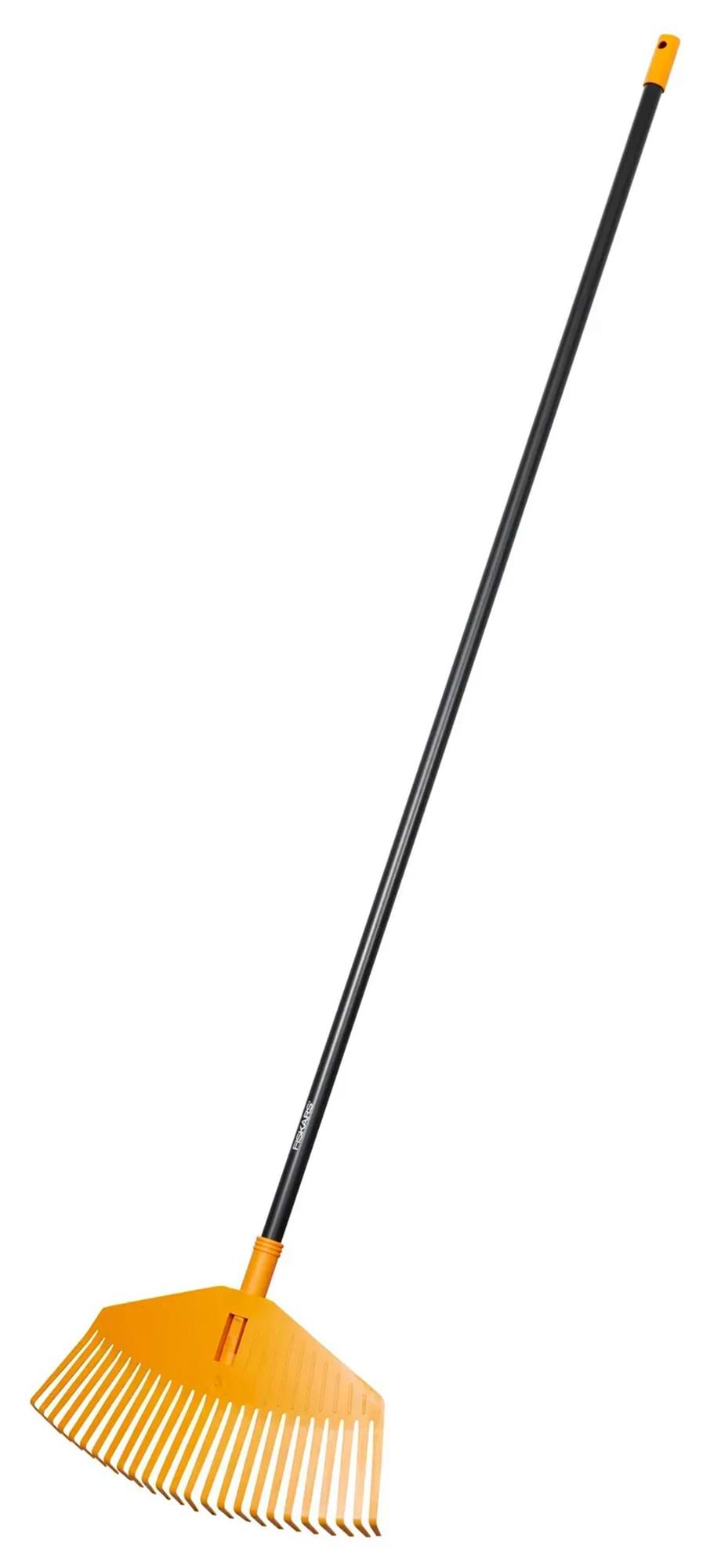 Фото - Граблі Fiskars великі для листя М помаранчеві (1023492)