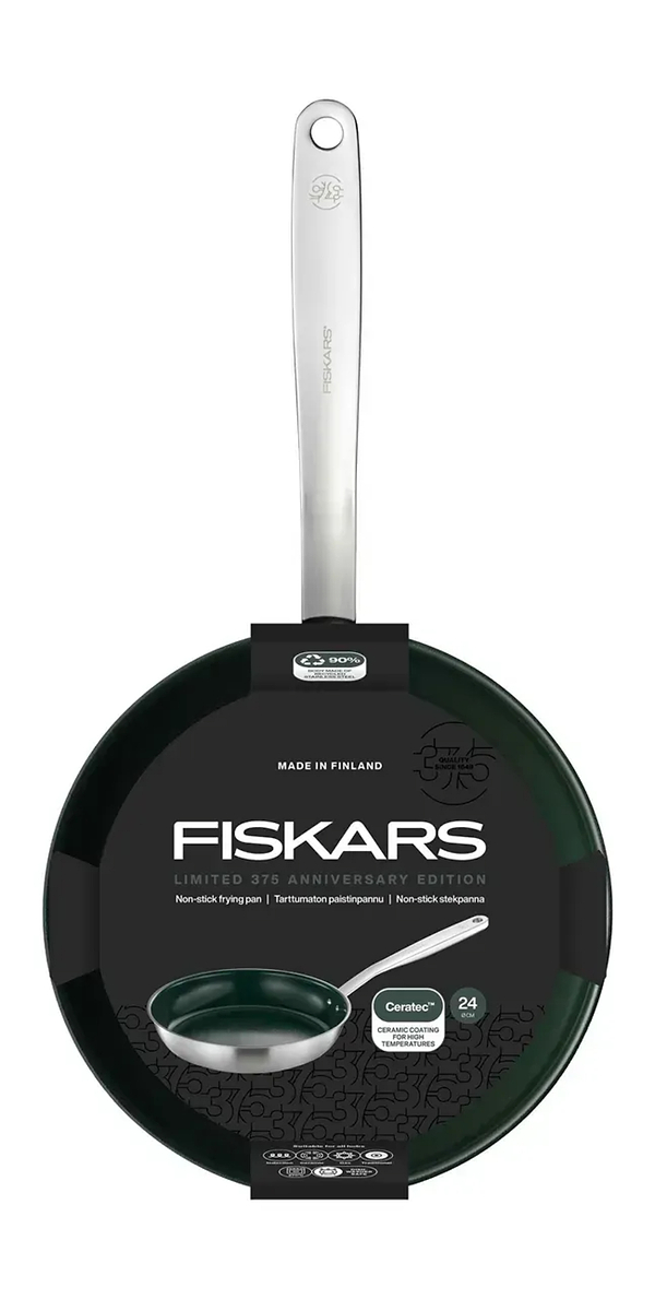Фото - Сковорода універсальна Fiskars 375 Anniversary 24 см (1075041)