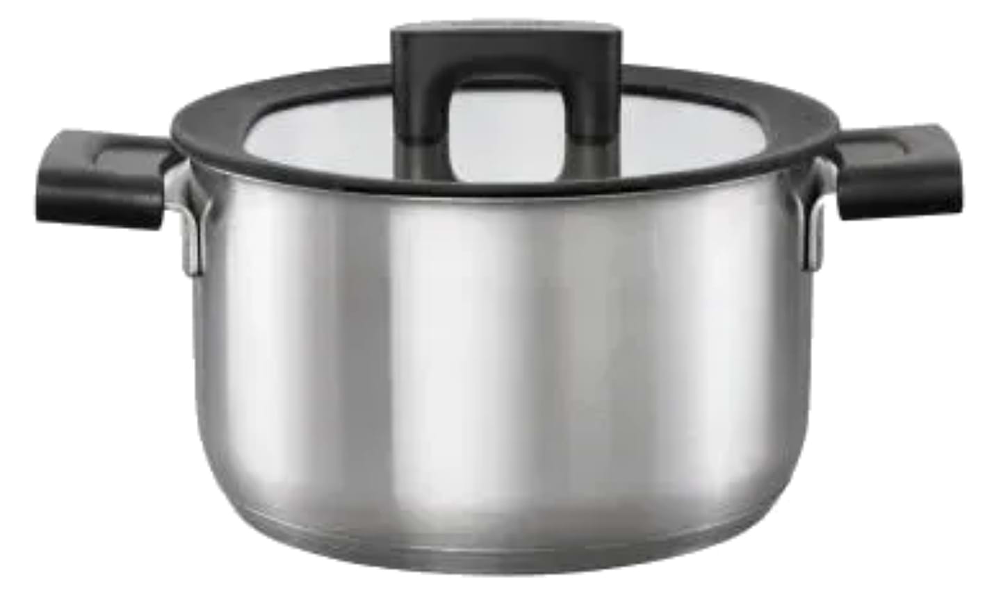 Кастрюля Fiskars Hard Face Steel 3,5 л (1052240)