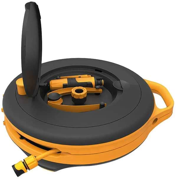 Фото - Катушка для шланга Fiskars Waterwheel S (1026680)