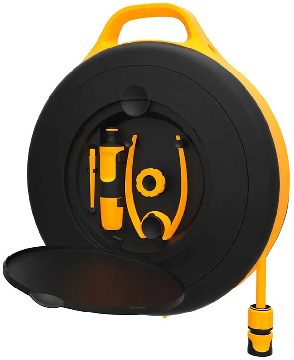 Фото - Катушка для шланга Fiskars Waterwheel S (1026680)