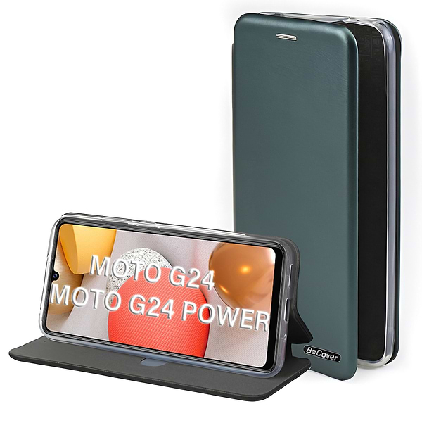 Фото - Чохол для смартфону BeCover Exclusive for Motorola Moto G24/G24 Power Dark Green (710728)