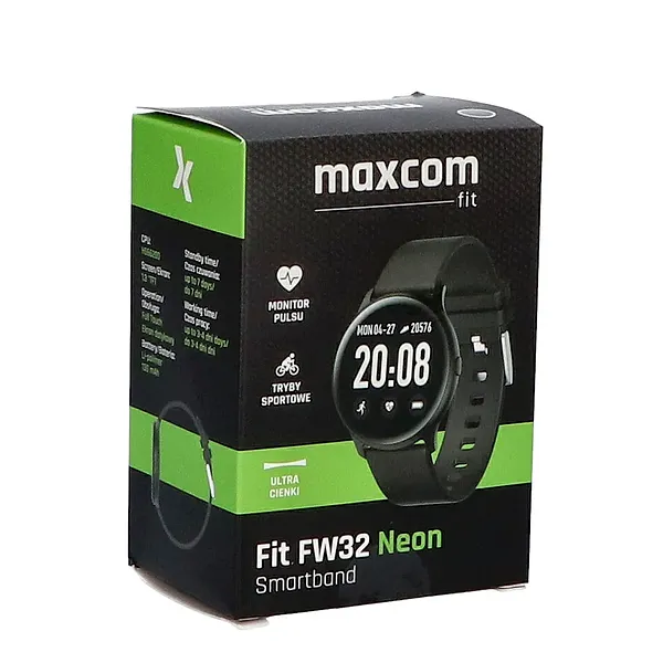 Фото - Уценка - Смарт-часы Maxcom Fit FW32 Neon Black