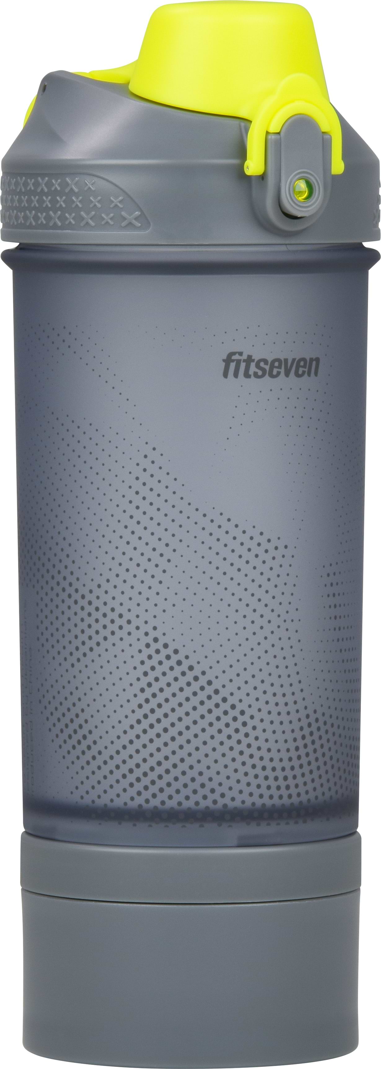 Шейкер Fitseven 1110 Infinity 500 мл серо-желтый (6955482313336)