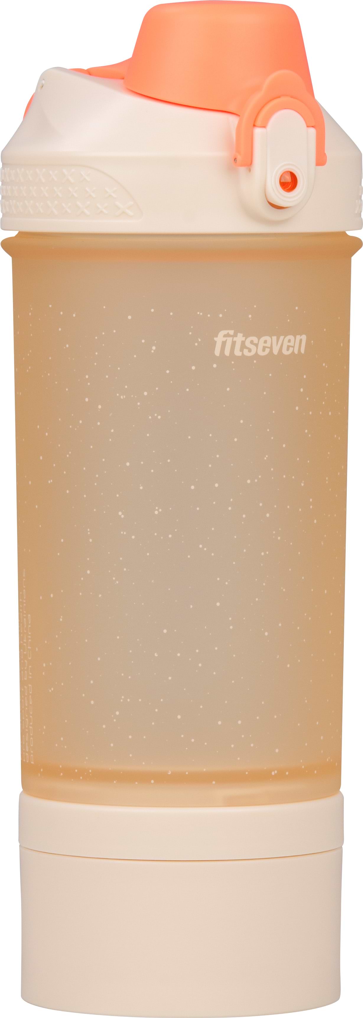 Шейкер Fitseven 1110 Infinity 500 мл кремово-оранжевый (6955482313350)