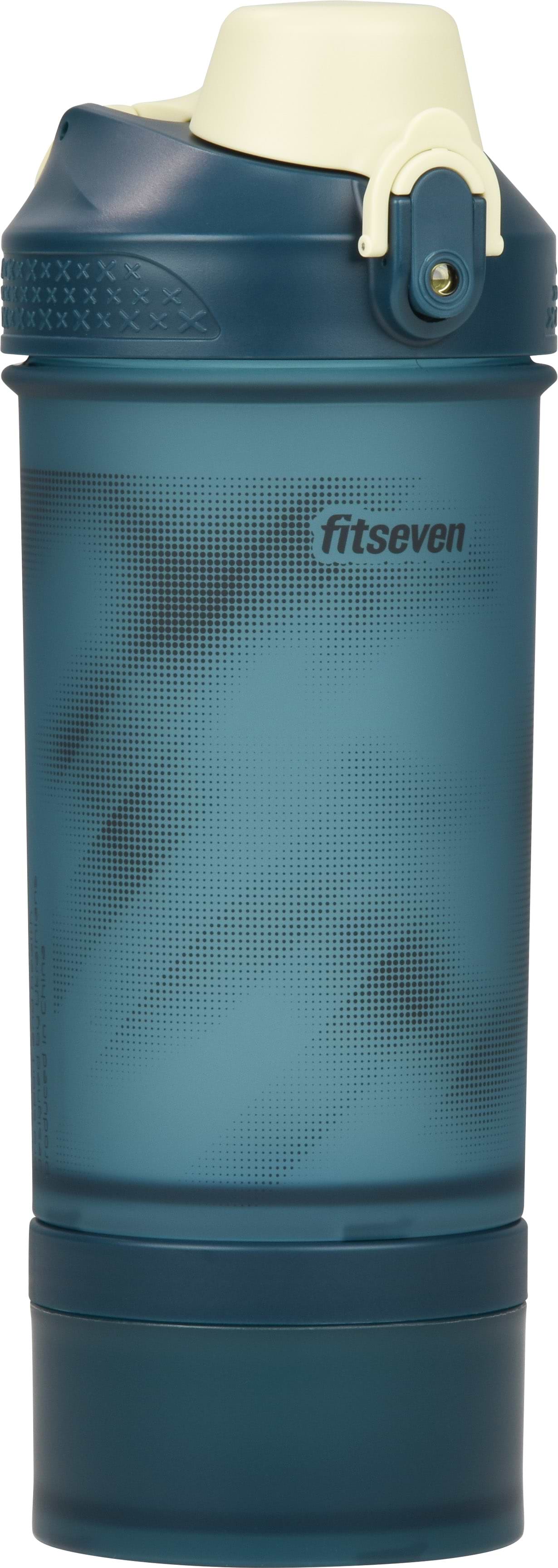 Шейкер Fitseven 1110 Infinity 500 мл сине-бежевый (6955482313374)