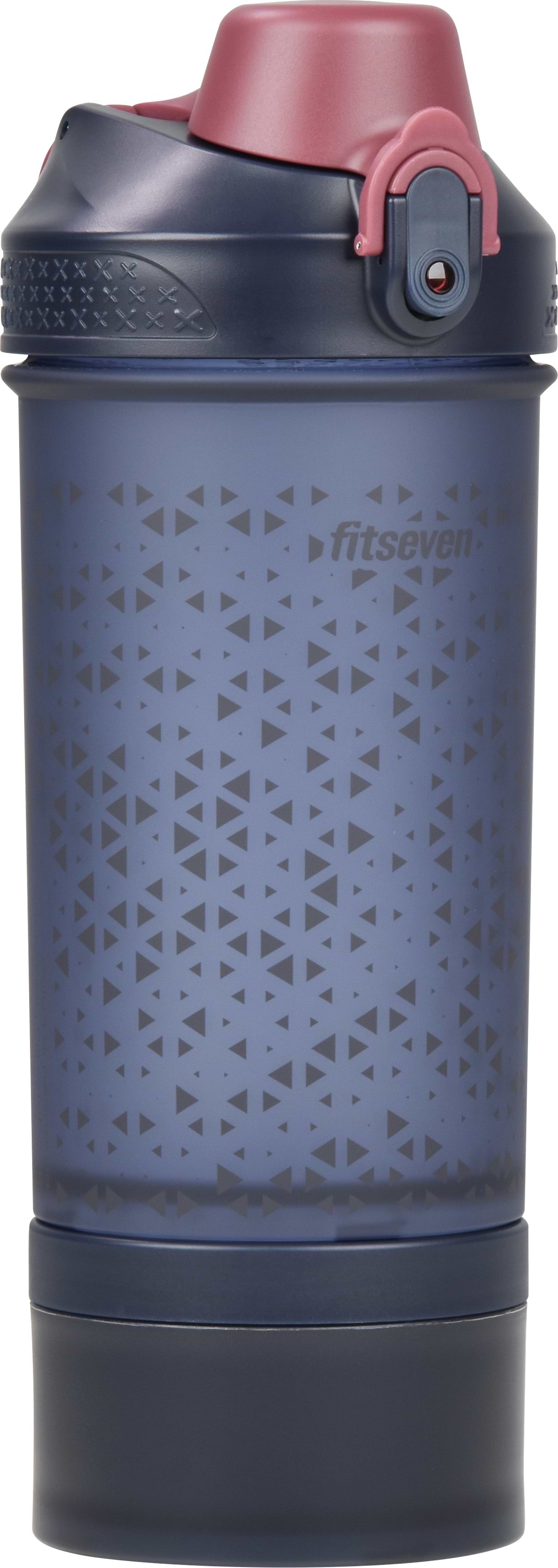 Шейкер Fitseven 1110 Infinity 500 мл темно-сине-бордовый (6955482313398)