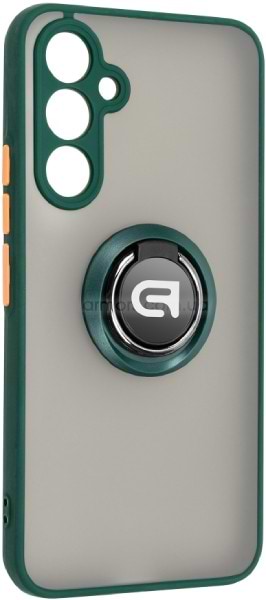 Чохол для смартфону Armorstandart Frosted Matte Ring for Samsung A54 5G (A546) Dark Green (ARM68359) - Фото 1