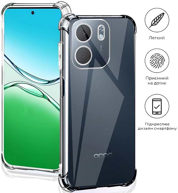 Фото - Чохол для смартфону BeCover for Oppo A5x 4G/5G Clear (713814)