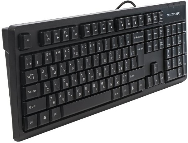 Фото - Клавиатура проводная A4tech FK12 (Black)