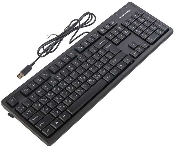 Фото - Клавиатура проводная A4tech FK12 (Black)