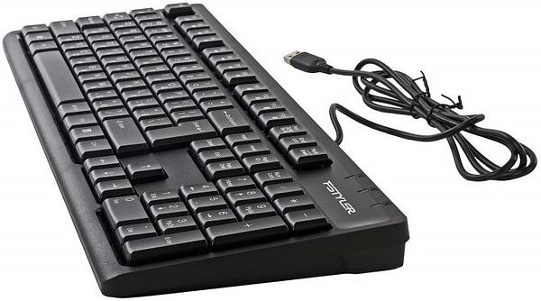 Фото - Клавиатура проводная A4tech FK12 (Black)