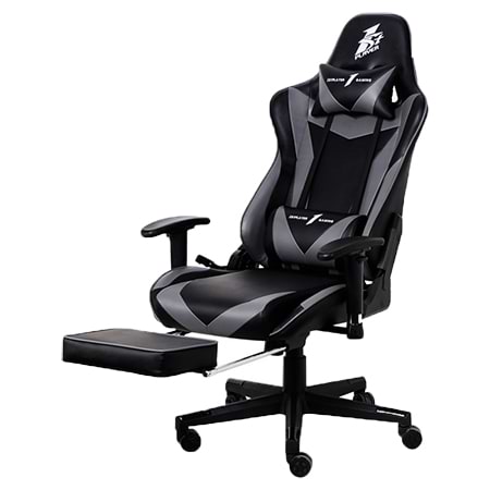 Кресло для геймеров 1stPlayer FK3 Black-Gray - Фото 1