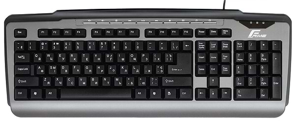 Фото - Уцінка - Клавіатура дротова Frime Classic Black USB (FKBB0323)