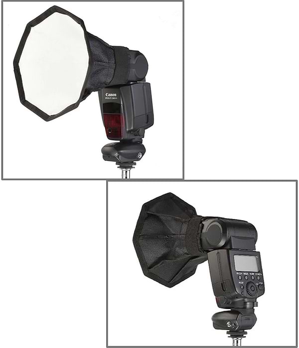 Фото - Софтбокс Puluz DCA6111 20 см, чорний+білий