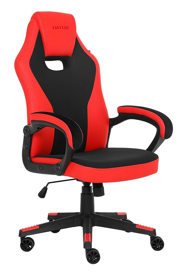 Фото - Крісло для геймерів Hator Flash Black/Red (HTC-401)