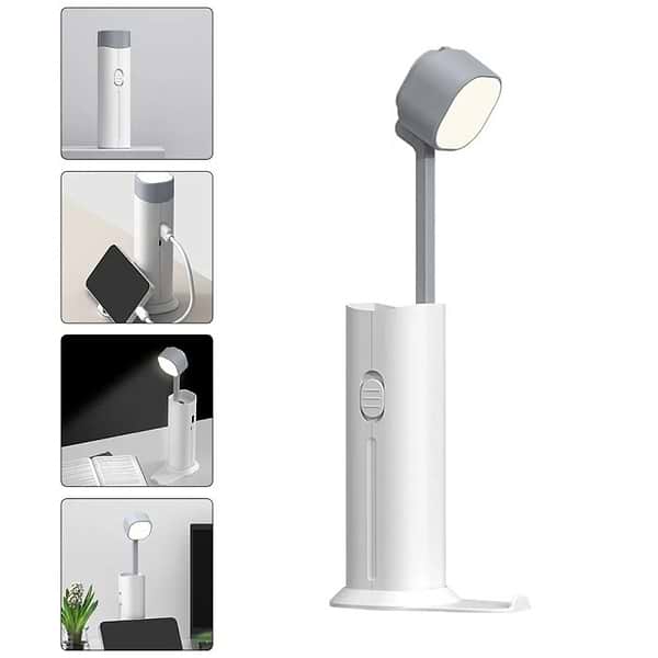 Фото - Настільна лампа FlashLight lamp 5000mAh powerbank D16 White