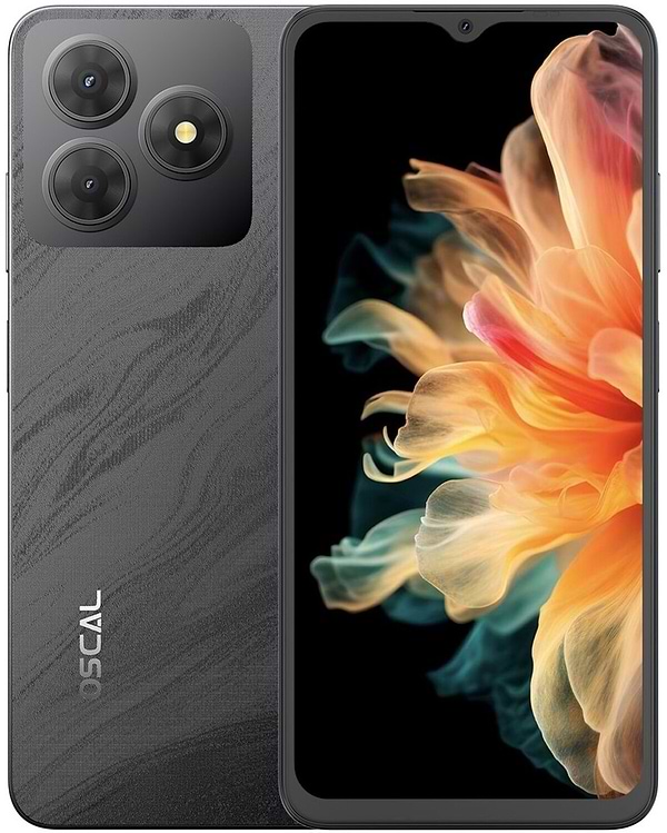 Фото - Смартфон Oscal Flat 2 4/128GB Phantom Black Фото - Смартфон Oscal Flat 2 4/128GB Phantom Black