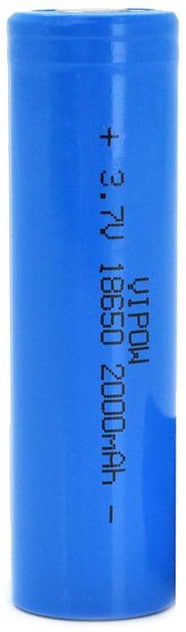 Аккумулятор тип 18650 Samsung FlatTop 2000mAh 3.7V Blue (ICR18650-2000mAhFT)