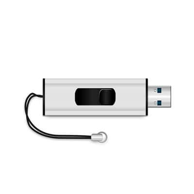 Фото - Флеш USB MediaRange USB3.0 128GB Black/Silver (MR918)