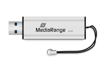 Фото - Флеш USB MediaRange USB3.0 16GB Black/Silver (MR915)