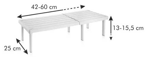 Фото - Подставка для кухонных принадлежностей tescoma FlexiSPACE 420 - 600 мм (899486)