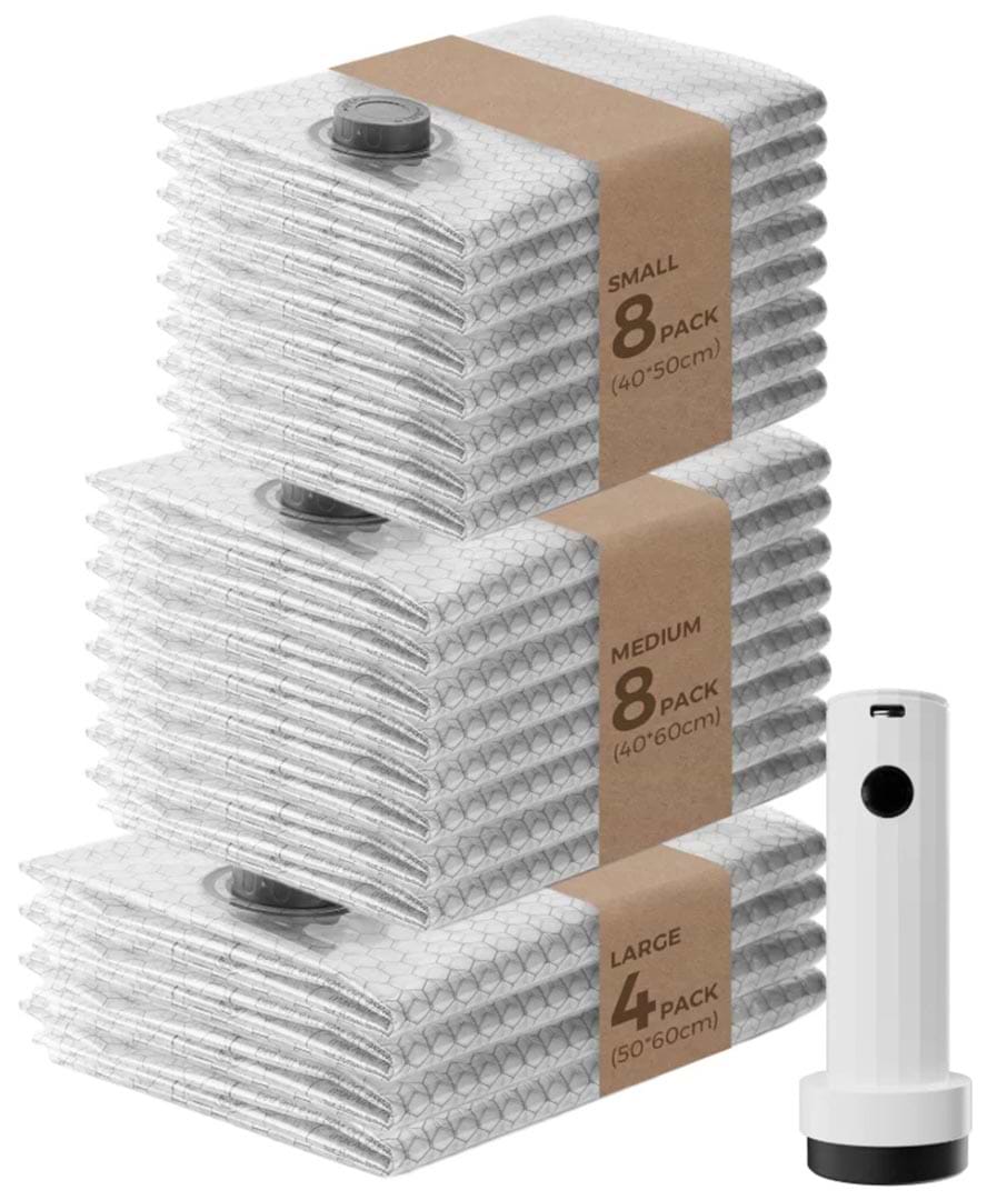 Вакуумный пакет для вещей Flextail NANO BAG SET (6975755967134)