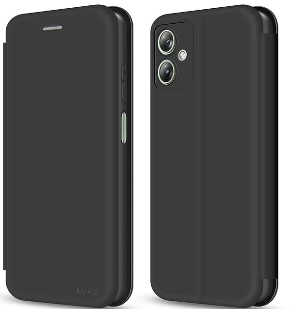 Фото - Чехол для смартфона MAKE Flip Motorola G54 Black (MCP-MG54BK)
