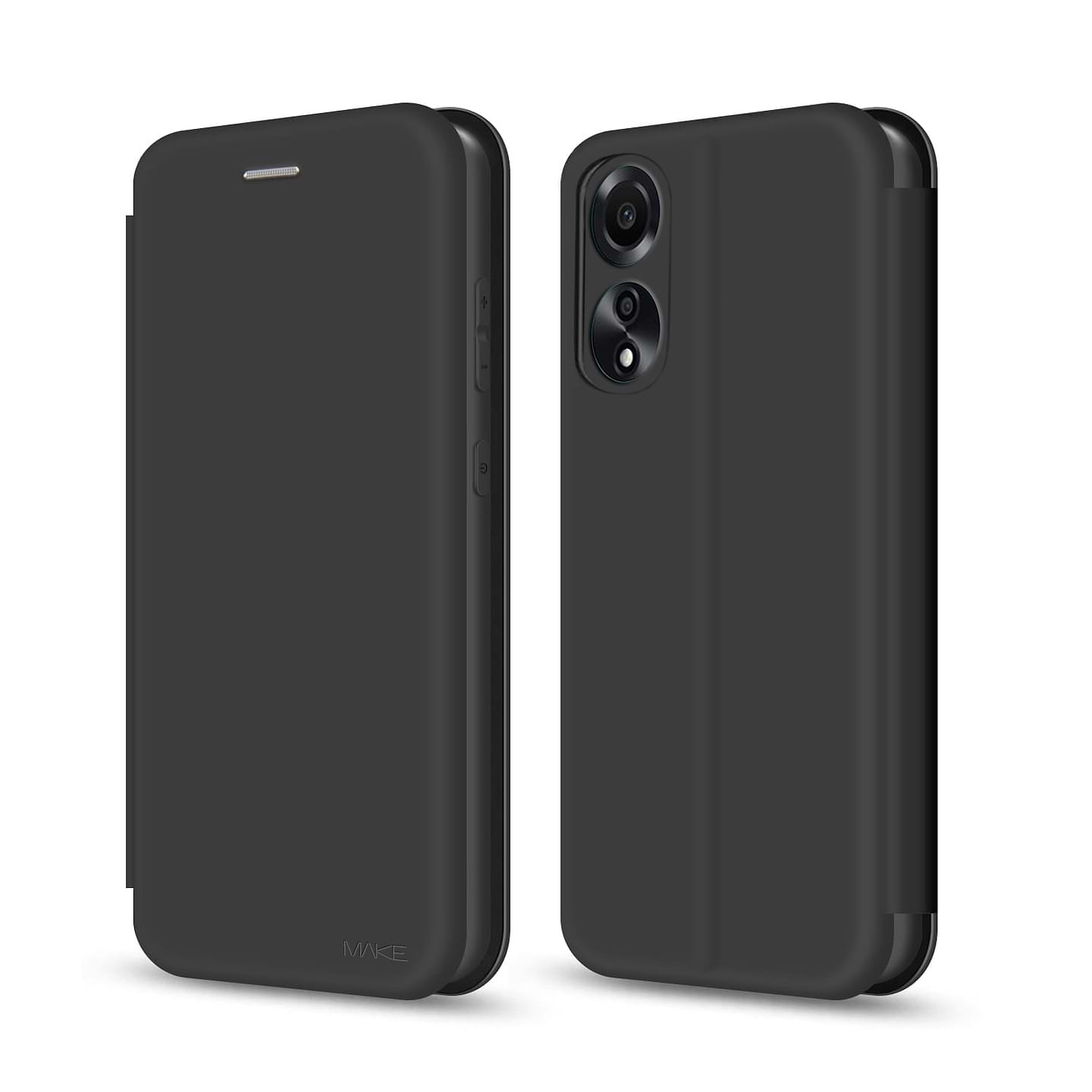 Уцінка - Чохол для смартфону MAKE Flip Oppo A78 Black (MCP-OA78BK)