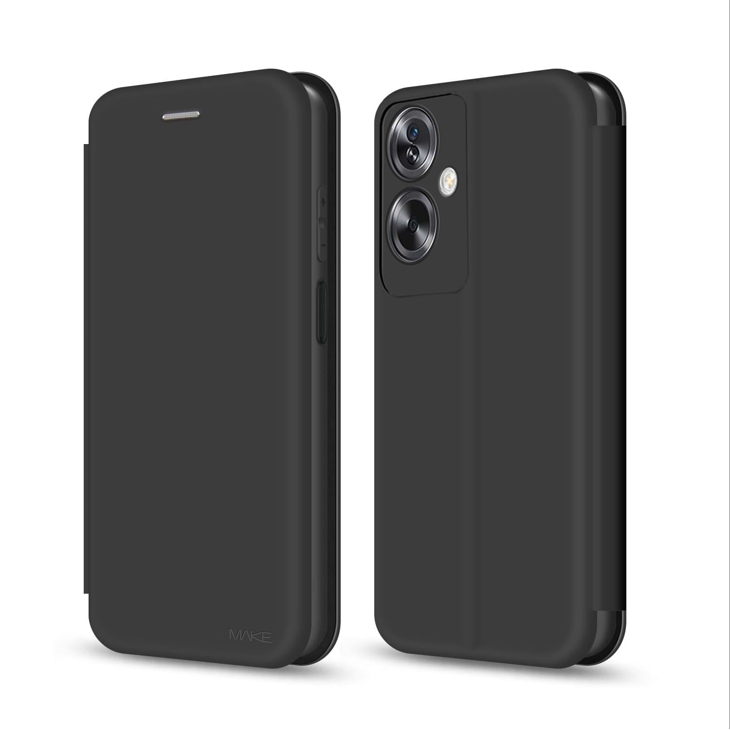 Чехол для смартфона MAKE Oppo A79 Flip Black (MCP-OA79BK) - Фото 1