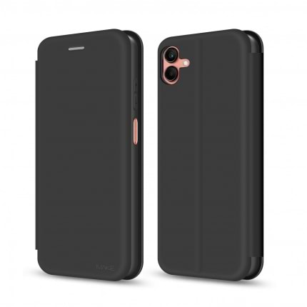 Фото - Чехол для смартфона MAKE Flip Soft-Touch PU Samsung A04 Black (MCP-SA04BK)