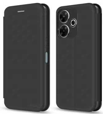 Чохол для смартфону MAKE Flip для Xiaomi Redmi 13 Black (MCP-XR13BK) - Фото 1