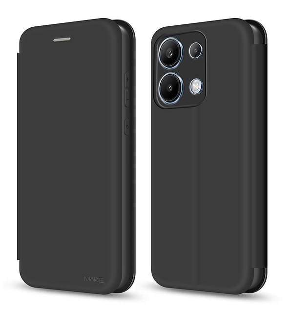 Фото - Чохол для смартфону MAKE Flip Xiaomi Redmi Note 13 4G Black (MCP-XRN134G)