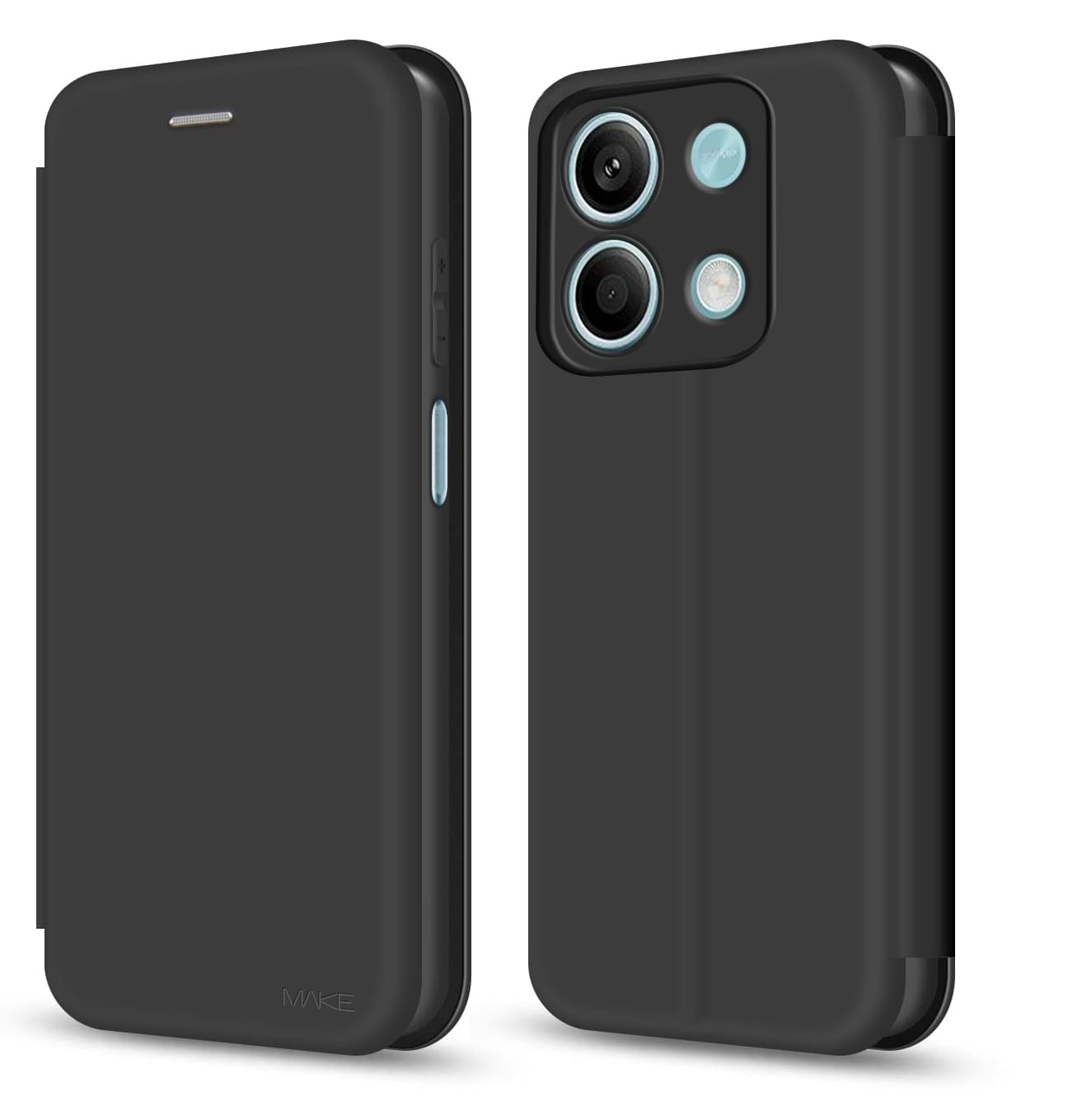 Чехол для смартфона MAKE Flip Xiaomi Redmi Note 13 5G Black (MCP-XRN135G) - Фото 1