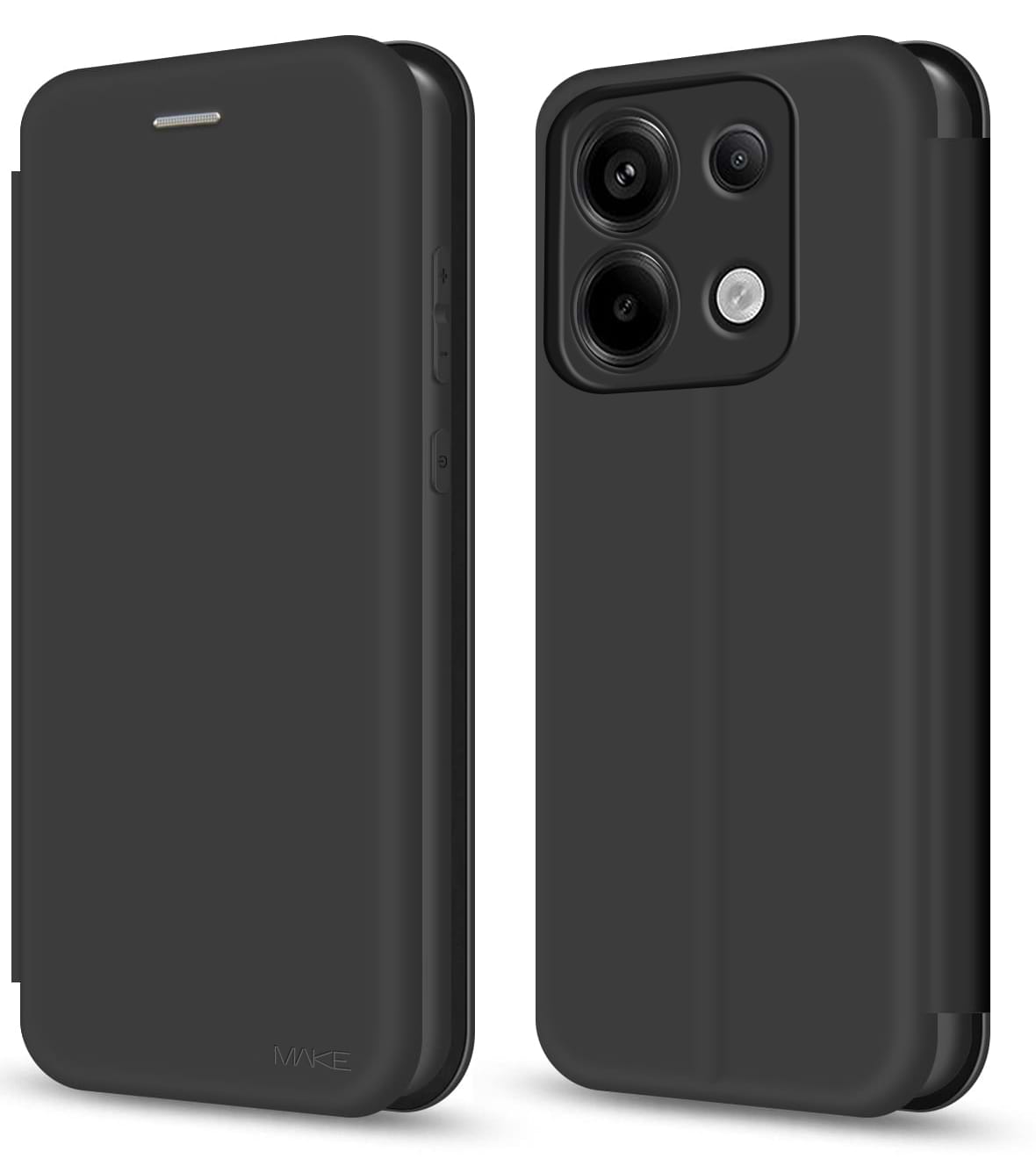 Чехол для смартфона MAKE Flip Xiaomi Redmi Note 13 Pro 5G Black (MCP-XRN13P5G)