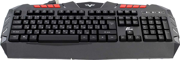 Фото - Клавіатура дротова Frime Dragonfly USB (FLK18300)