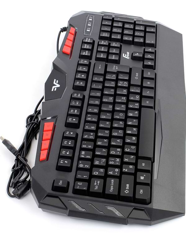 Фото - Клавіатура дротова Frime Dragonfly USB (FLK18300)