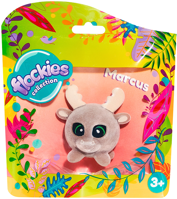 Фото - Коллекционная фигурка Flockies ЛОСЬ МАРКУС (FLO0104)