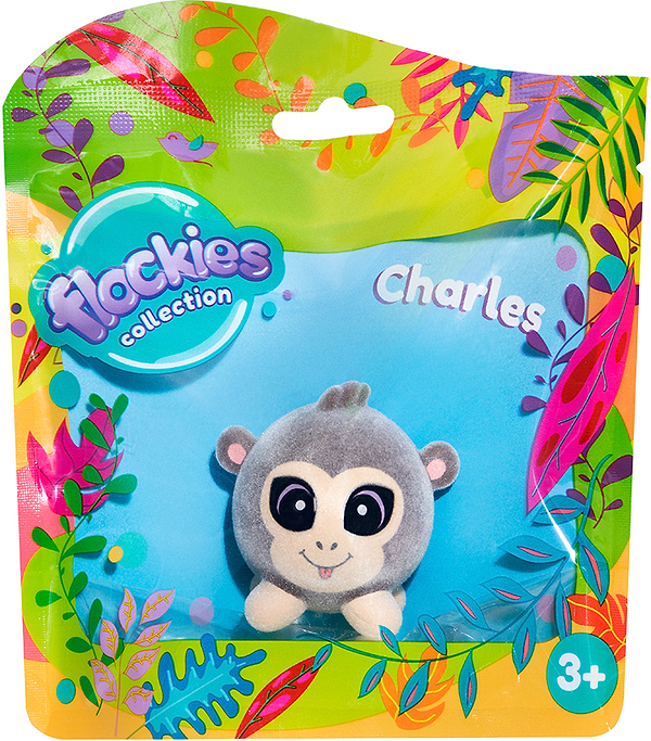 Фото - Коллекционная фигурка Flockies ШИМПАНЗЕ ЧАРЛЬЗ (FLO0107)
