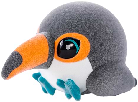 Фото - Коллекционная фигурка Flockies ТУКАН ТИМ (FLO0109)