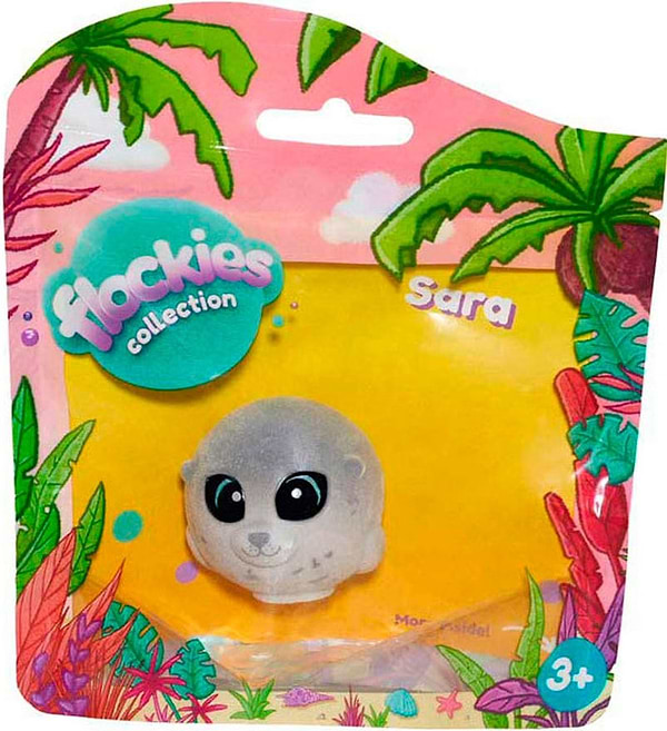 Фото - Коллекционная фигурка Flockies ТЮЛЕНЬ САРА (FLO0409)