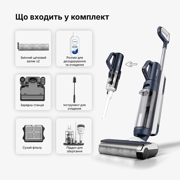 Фото - Пылесос ручной моющий Tineco Floor One S5 Combo Plus (FW150300DE)